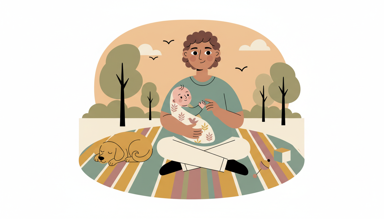 Outdoor sensory moments