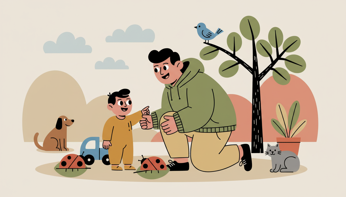 Explore outside together