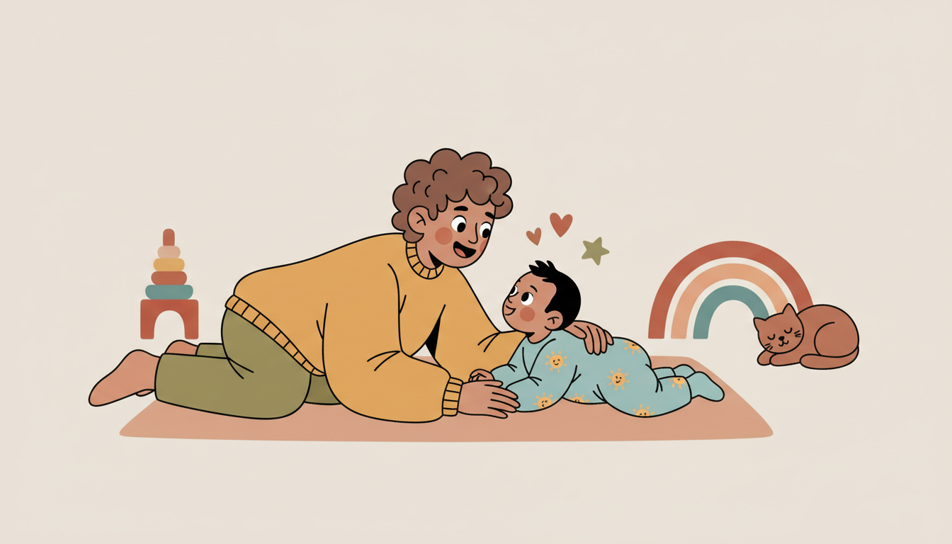 Grateful tummy time