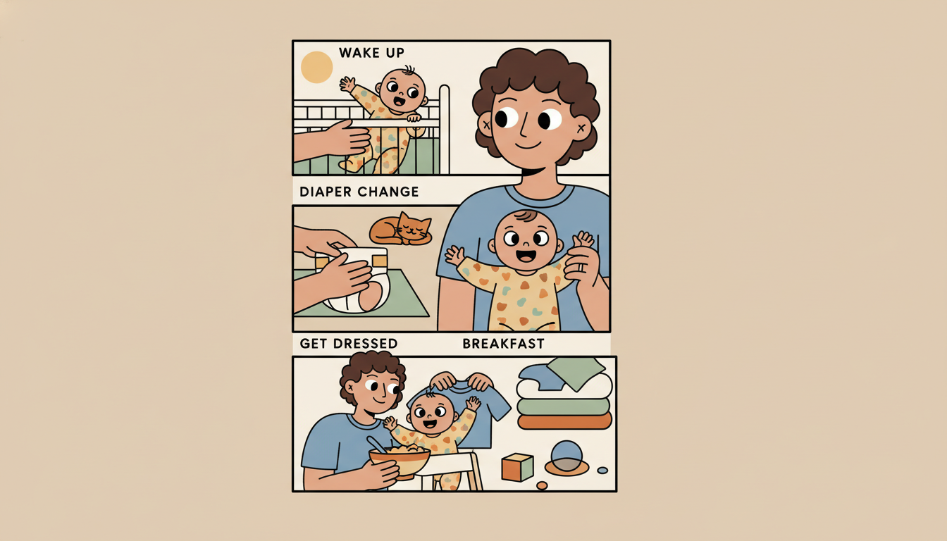 Morning routine pattern