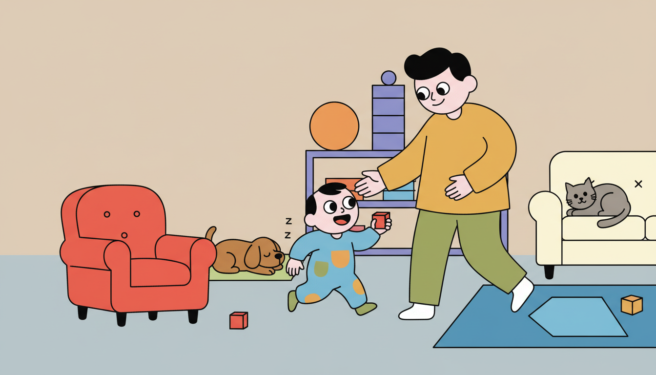 Color touch running game