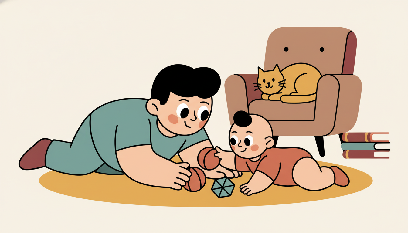 Tummy time movement play