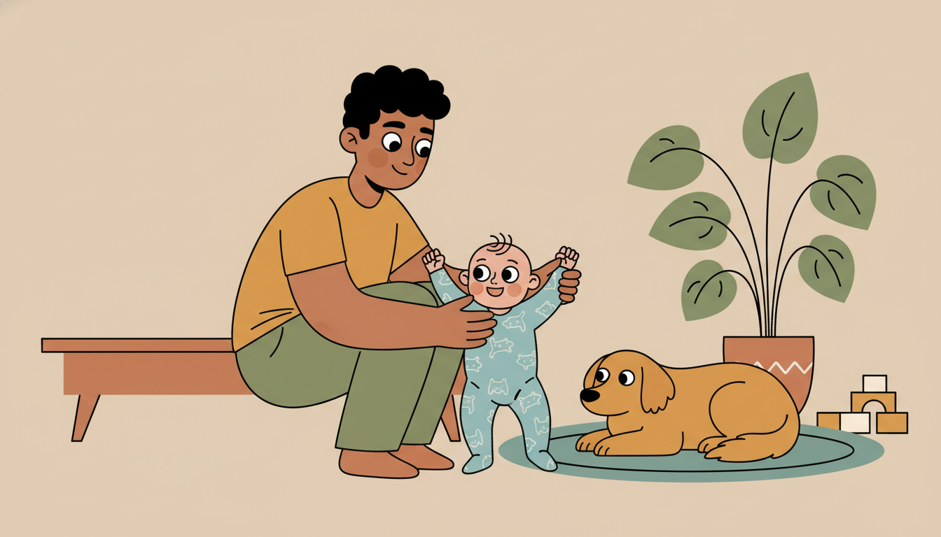 Standing with support