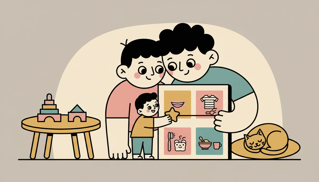 Morning routine chart