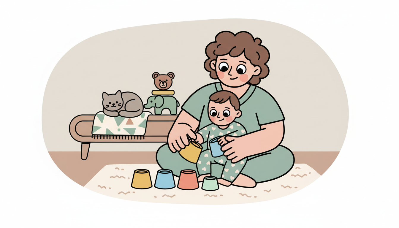 Nesting cups practice