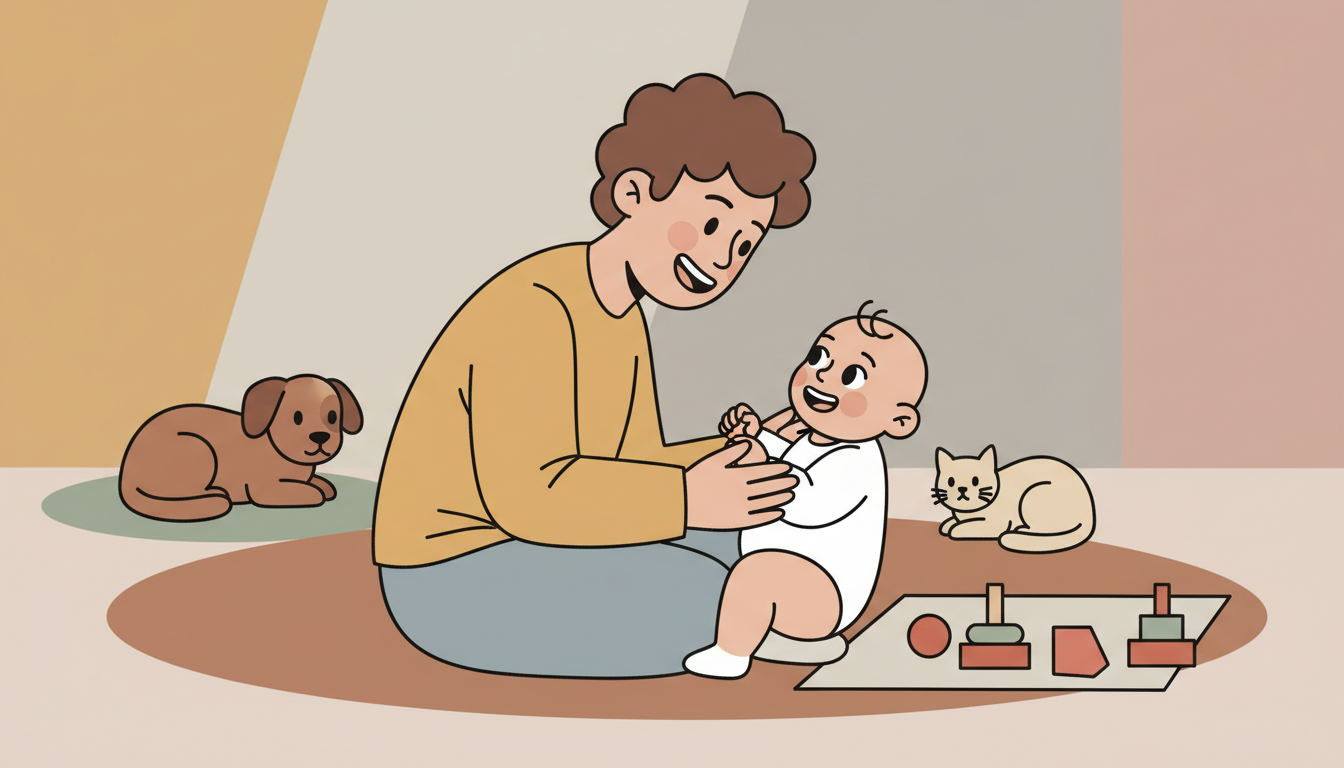 Tender touch diaper time