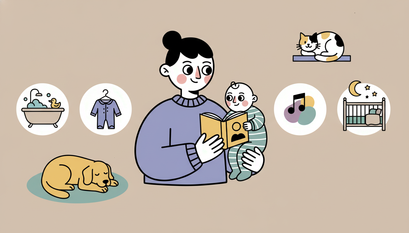 Bedtime sequence practice