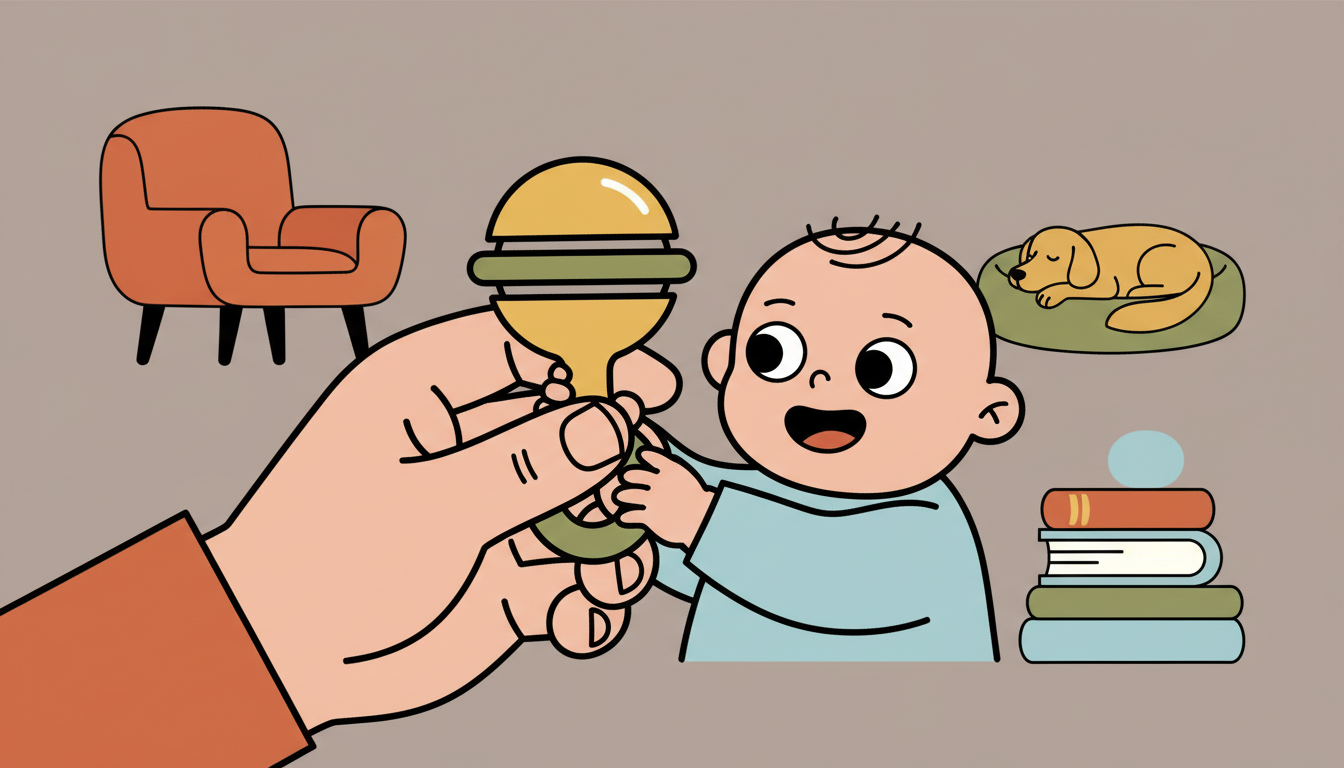 Pass the toy together