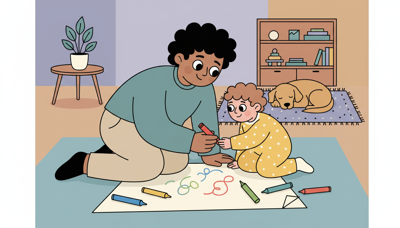 Share the art supplies