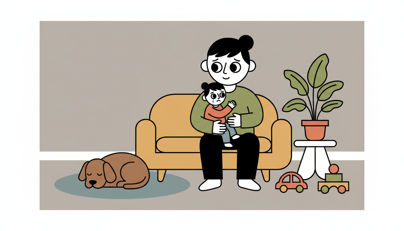 Comfort during upset moments