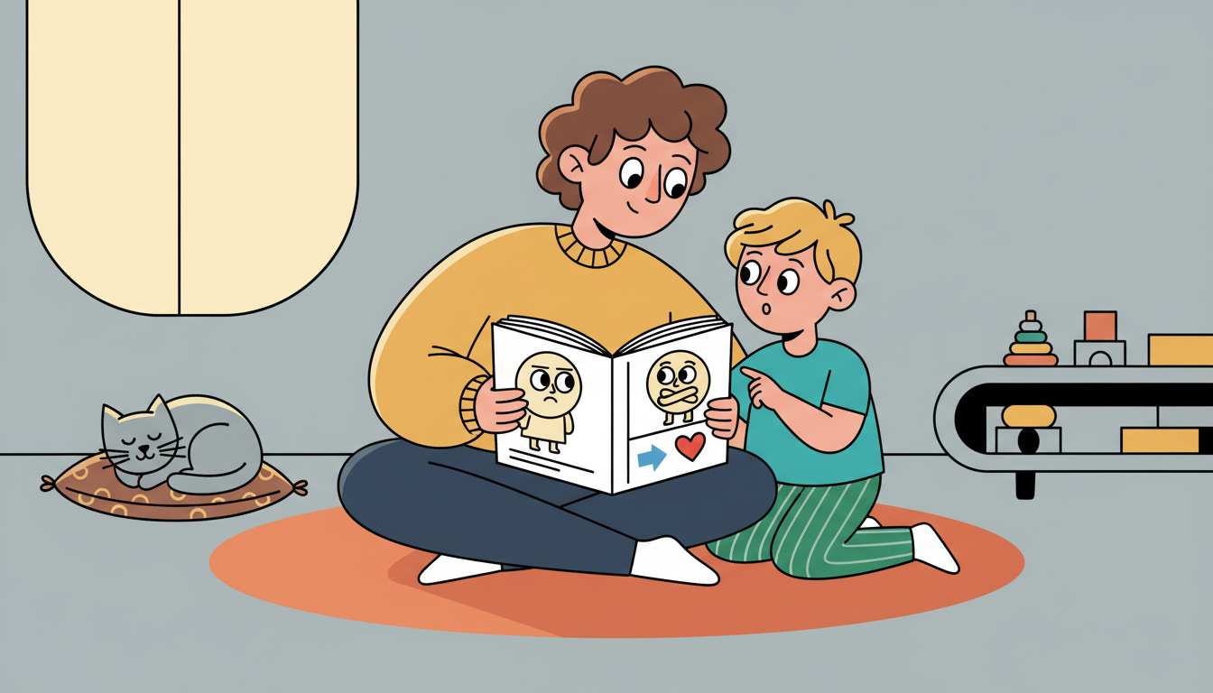 Reading conflict stories together