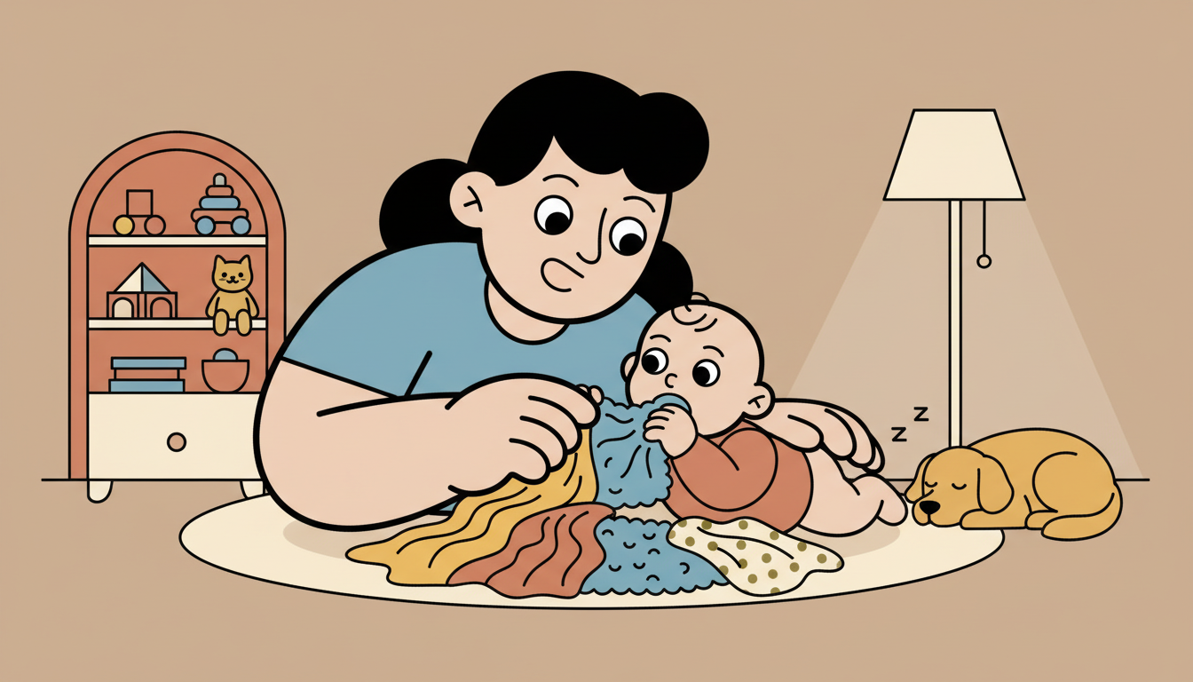 Sensory fabric basket