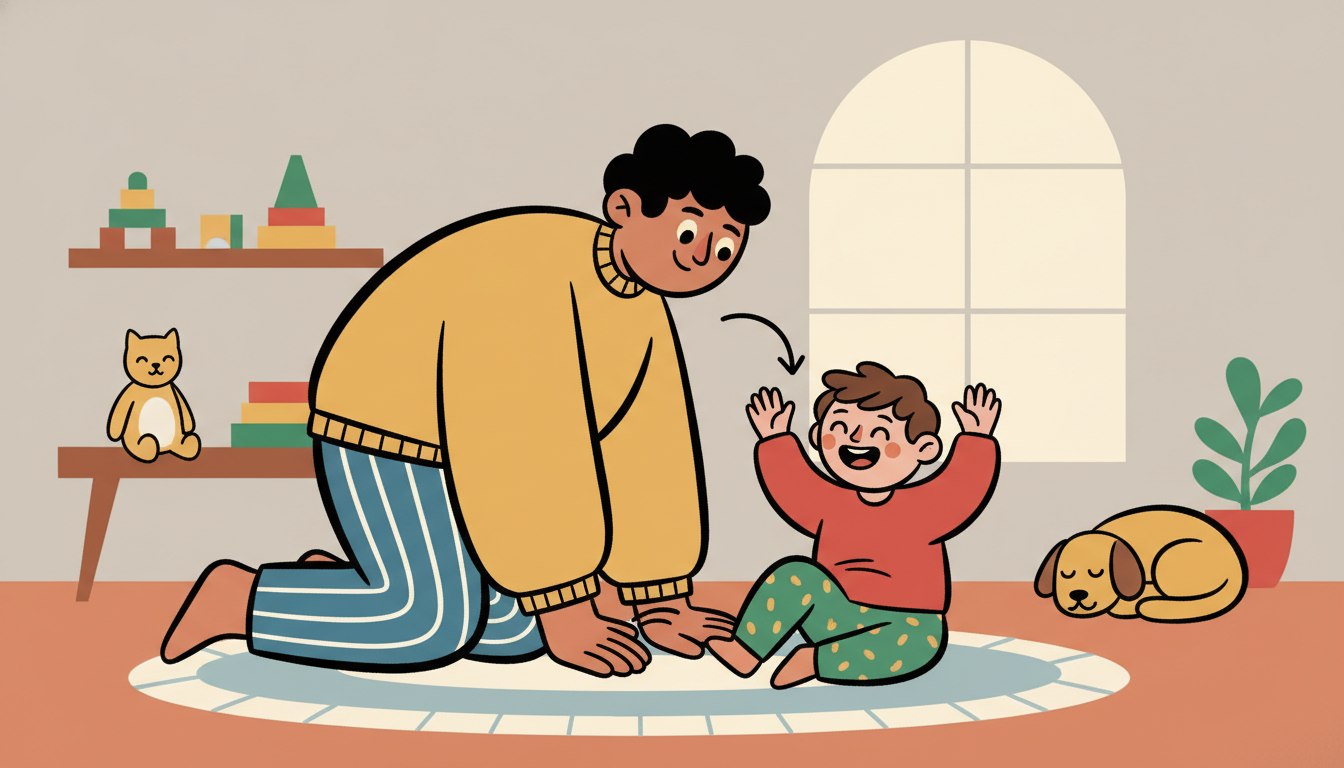 Body part action game