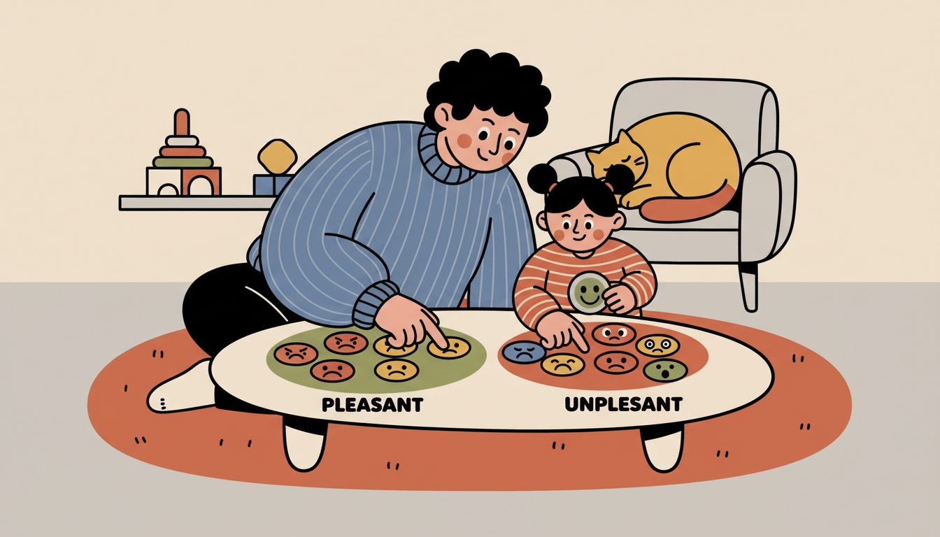 Emotion sorting game