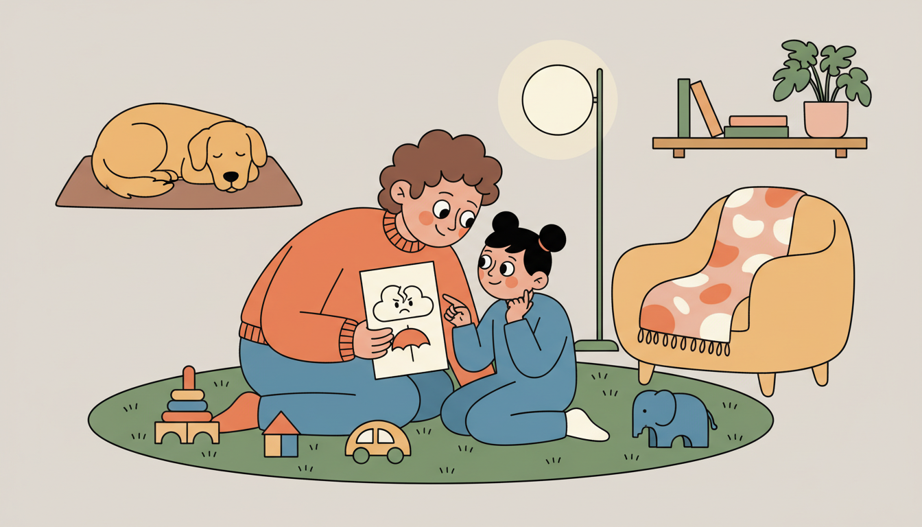 Emotion detective game